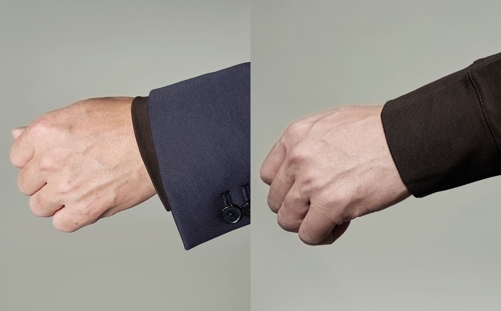 カフスの長さ調整