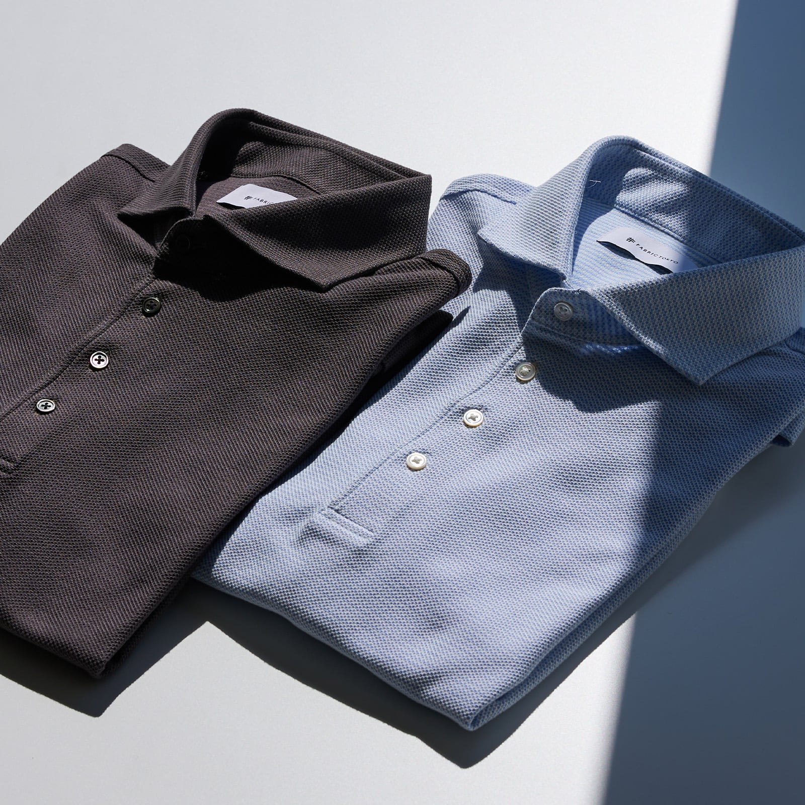 オーダーメイドでつくる、オフィスでサマになるポロシャツ