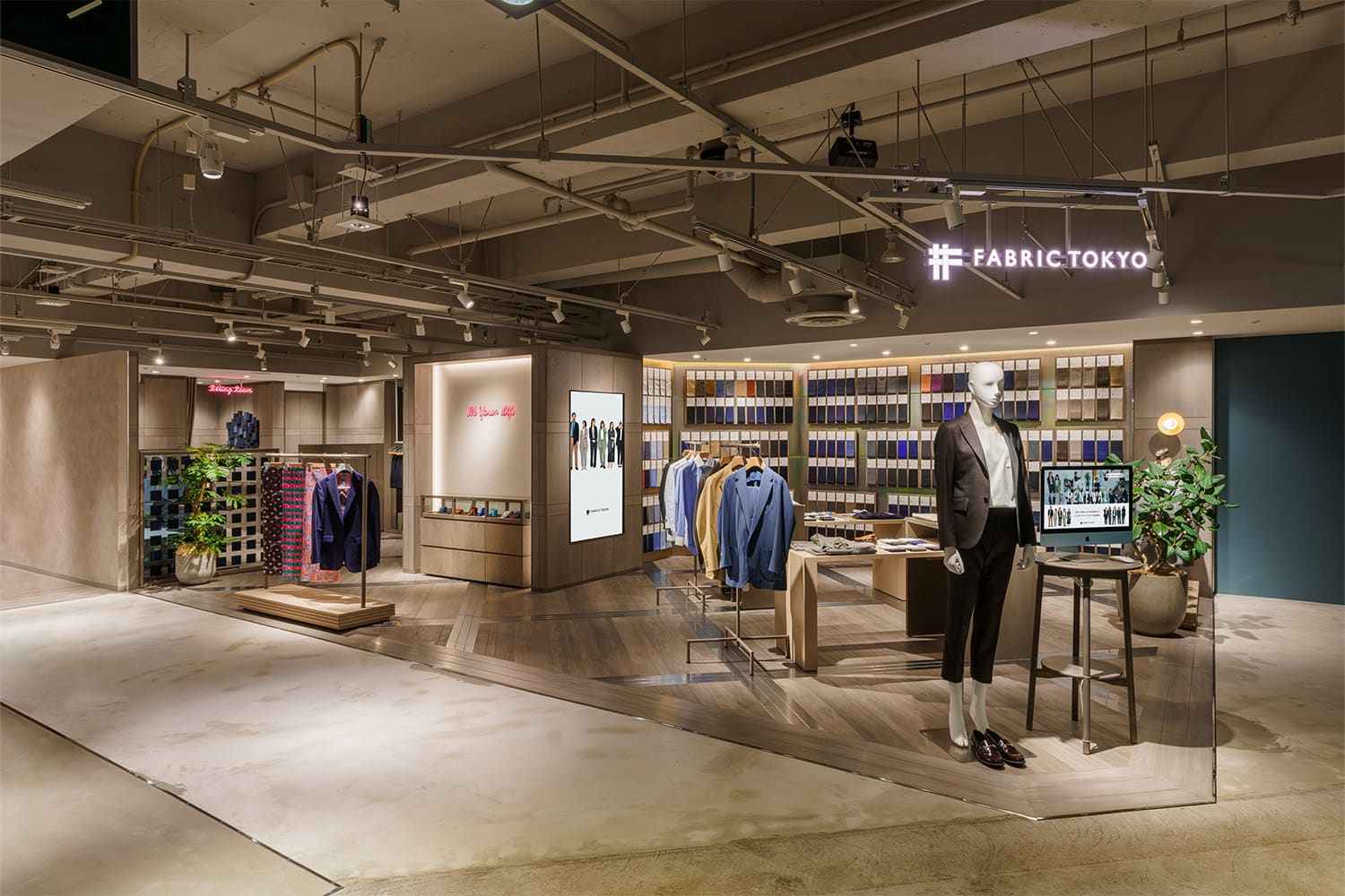 Fabric Tokyo 渋谷modi オーダースーツのfabric Tokyoであなただけの一着を Fabric Tokyo 渋谷modi オーダースーツのfabric Tokyoであなただけの一着を