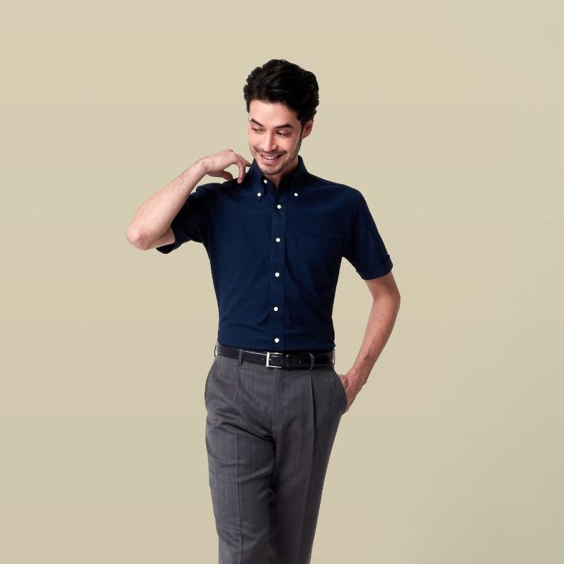 半袖シャツもシックに決める夏のスーツスタイル オーダースーツのfabric Tokyo