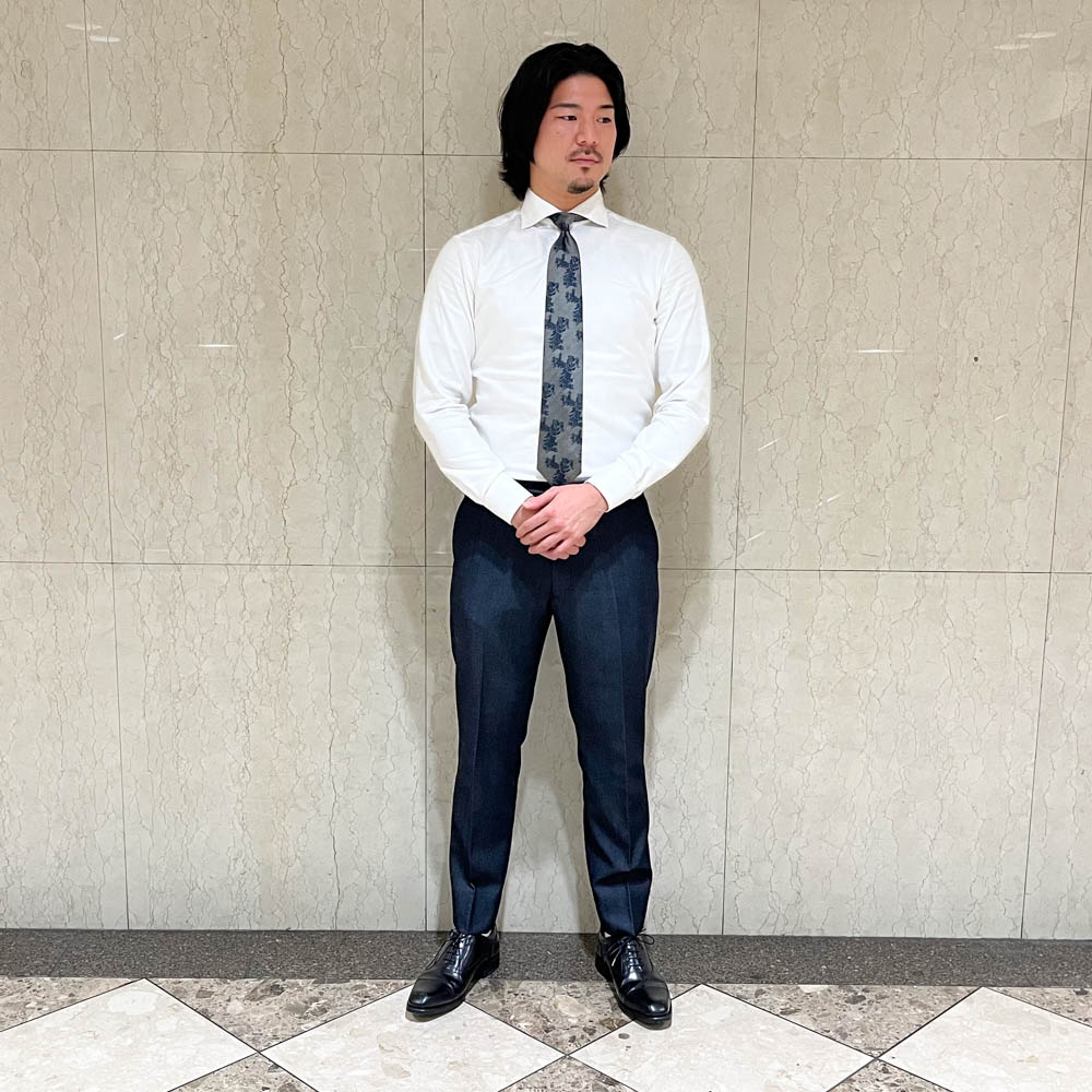 【STAFFコーデ】柔らかな艶があるシャツスタイル