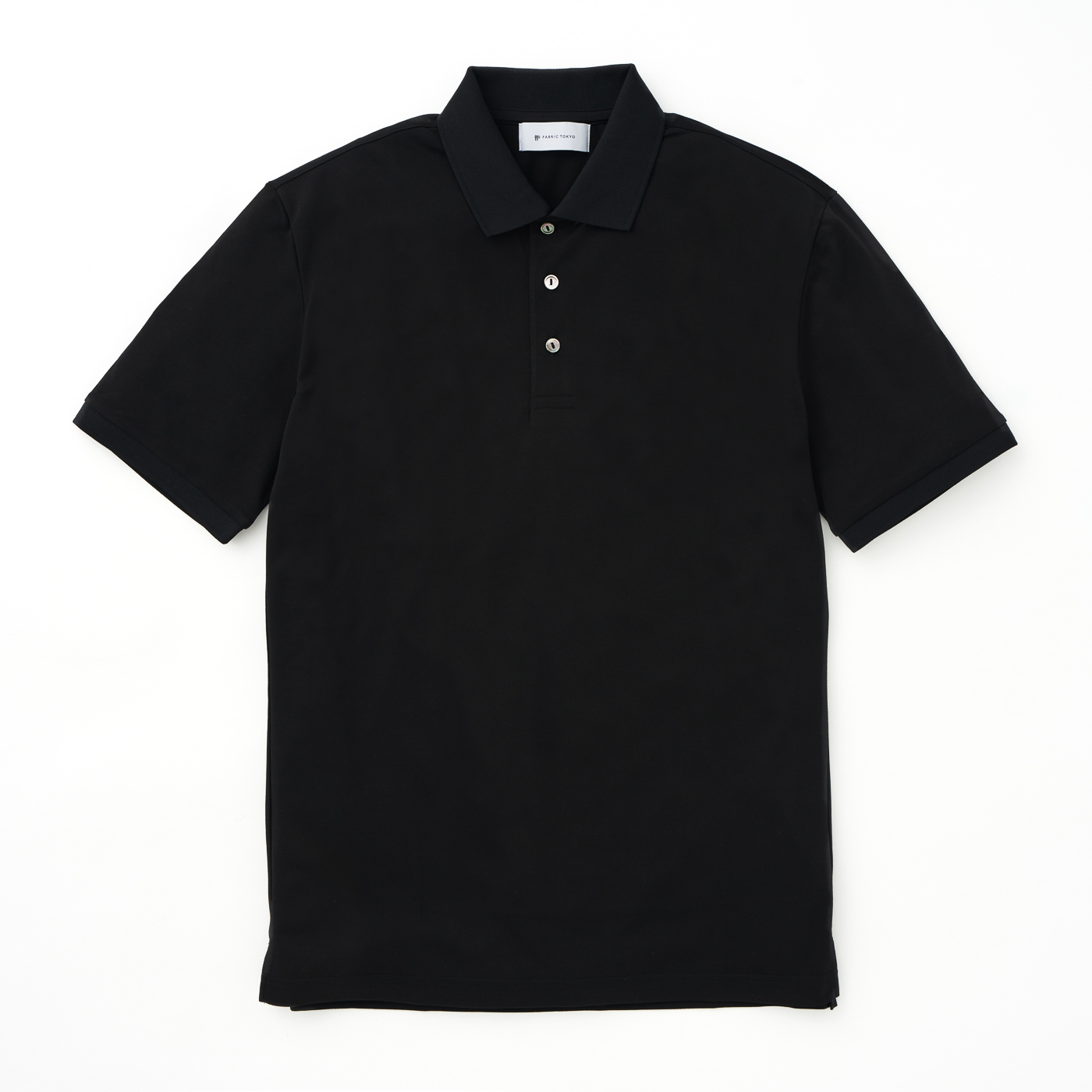 JOB POLO QUICK DRY ~吸水速乾 EASY CARE~ ブラック XL-Regular | FABRIC TOKYO