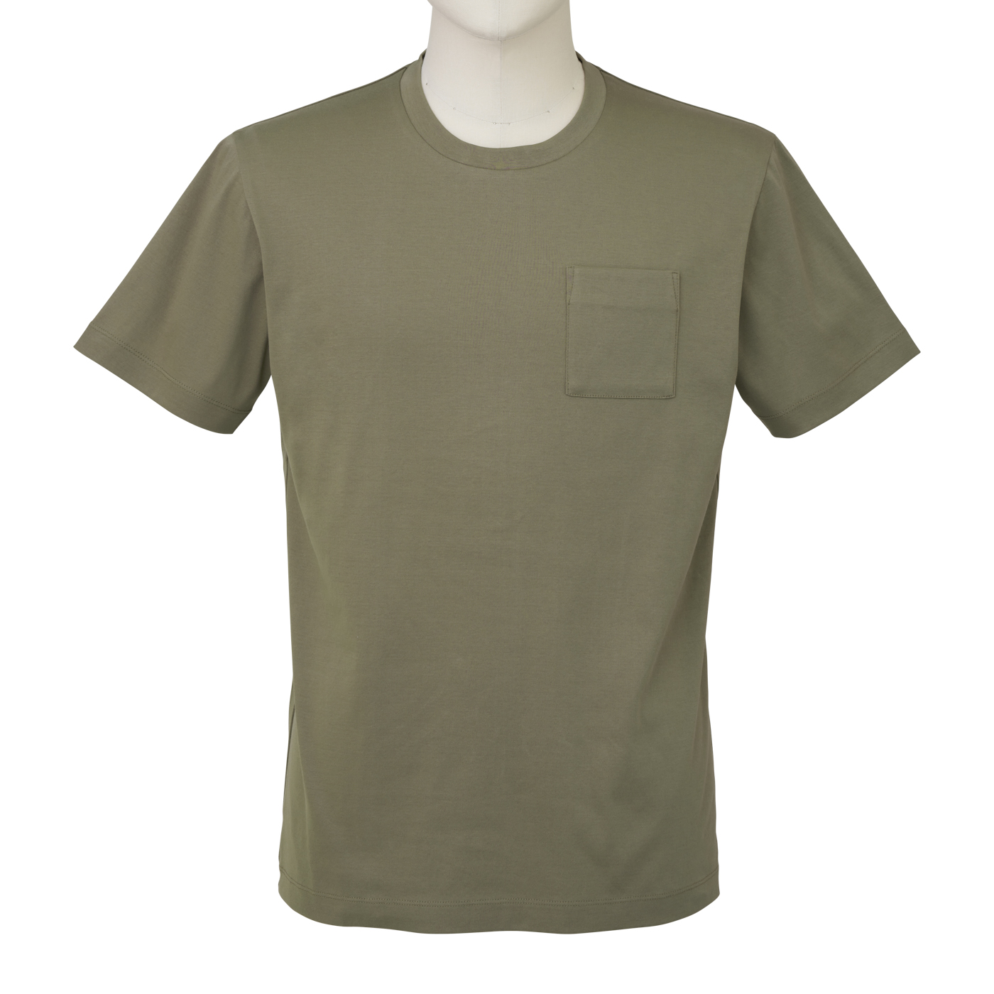 JOB T LITE ~汗染み知らずできれいが続く~ カーキ L-Regular | FABRIC