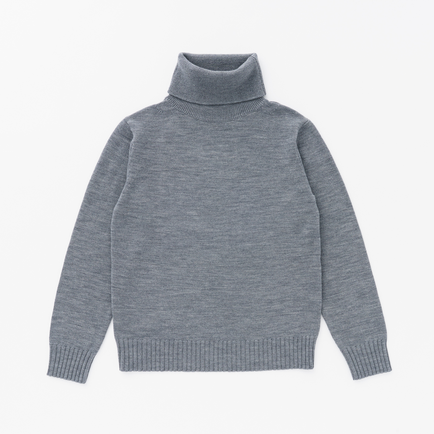 FABRIC TOKYO JOB KNIT WARM タートルネック グレー S | FABRIC TOKYO