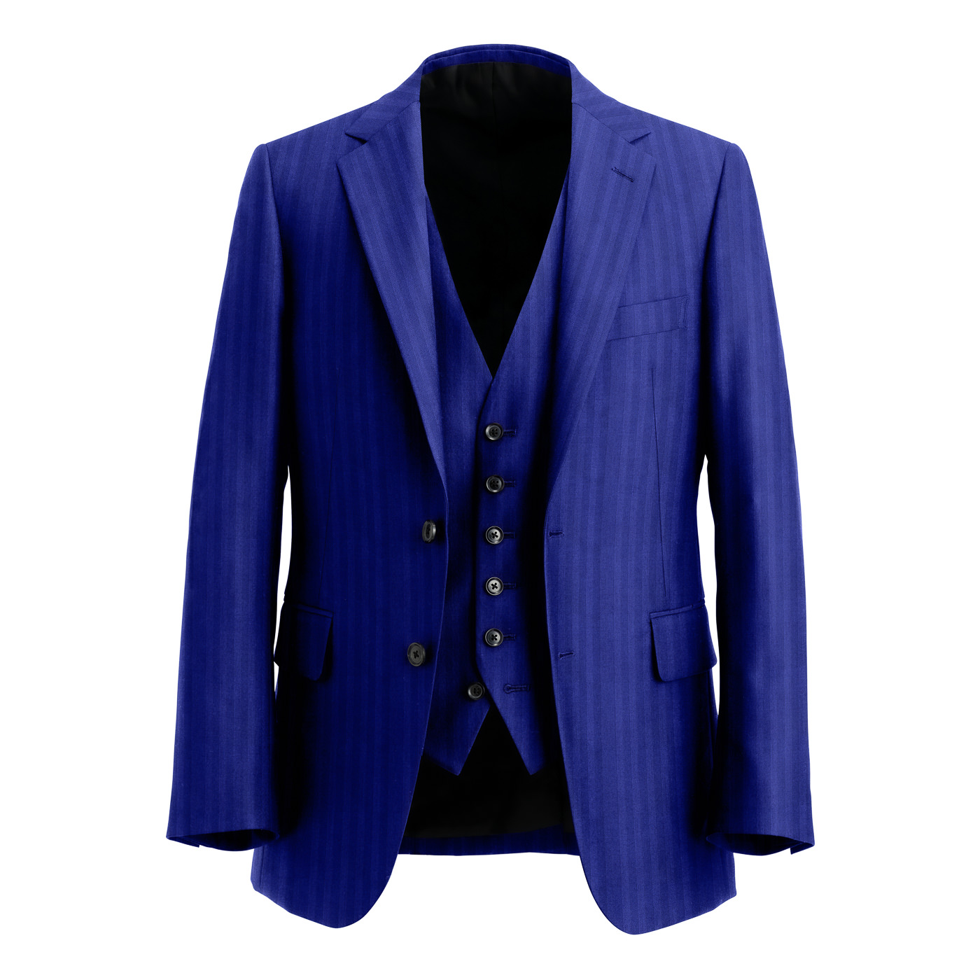【TALLIA DI DELFINO】オーダー スリーピーススーツ FRATELLI TALLIA DI DELFINO PREMIUM WOOL ブルーシャドウ