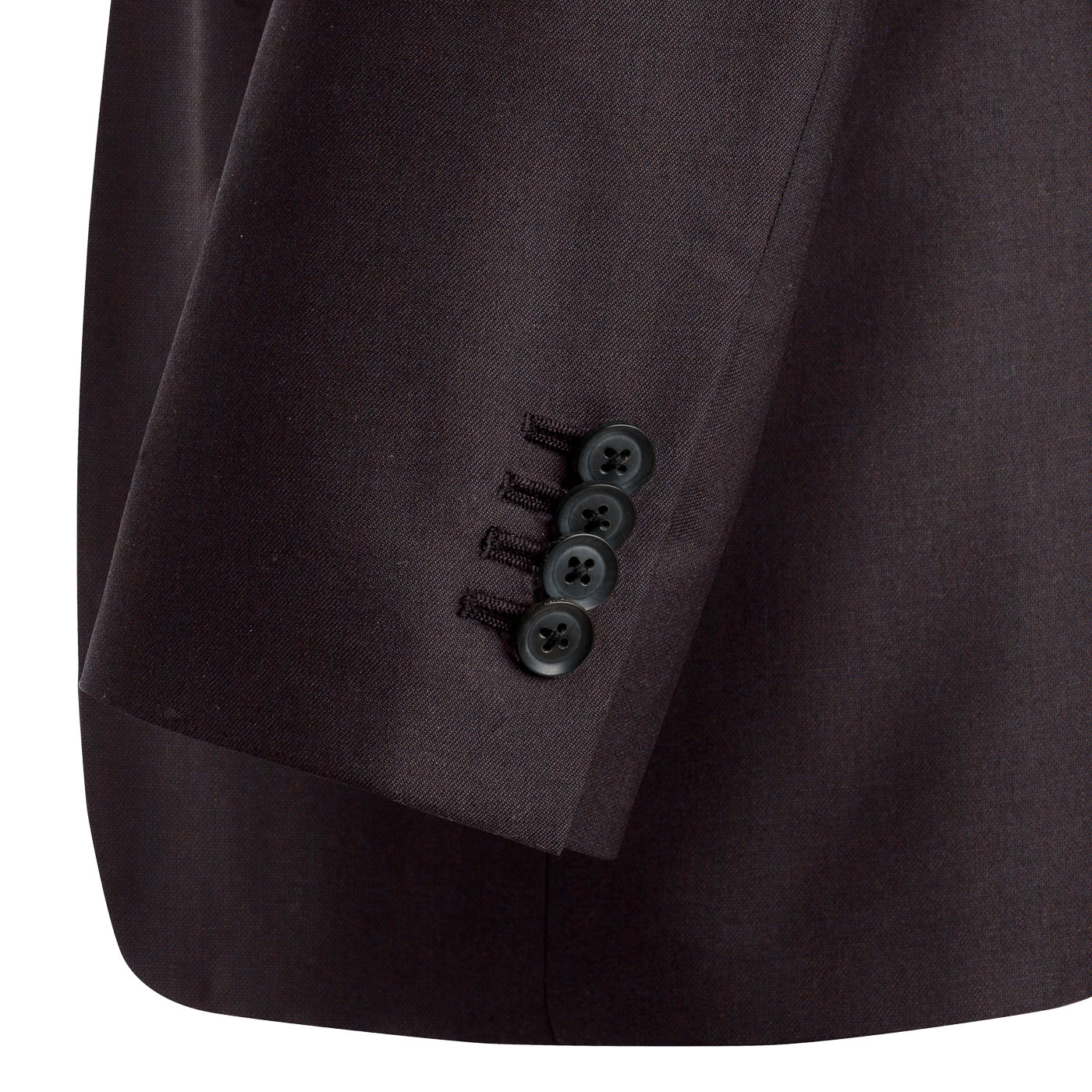 KUZURI PREMIUM SILK WOOL ダークパープルチンツスリーピース