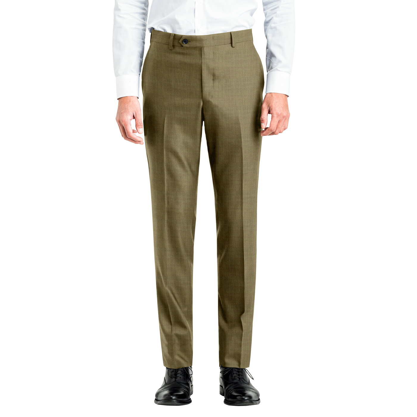 everyday i like シルクネップ パンツ STRETCH LINEN LIKE ベージュホップサックビジネスカジュアル