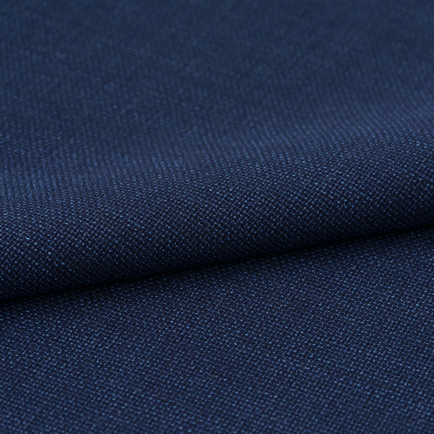 SUMMER WASHABLE WOOL ブルーホップサックビジネスカジュアル