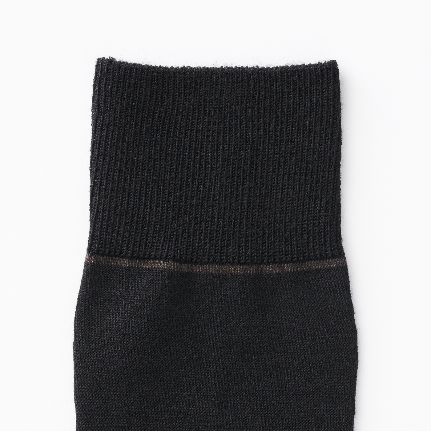 ALL SEASON MERINO WOOL SOCKS ブラック 無地 27-29cm | FABRIC