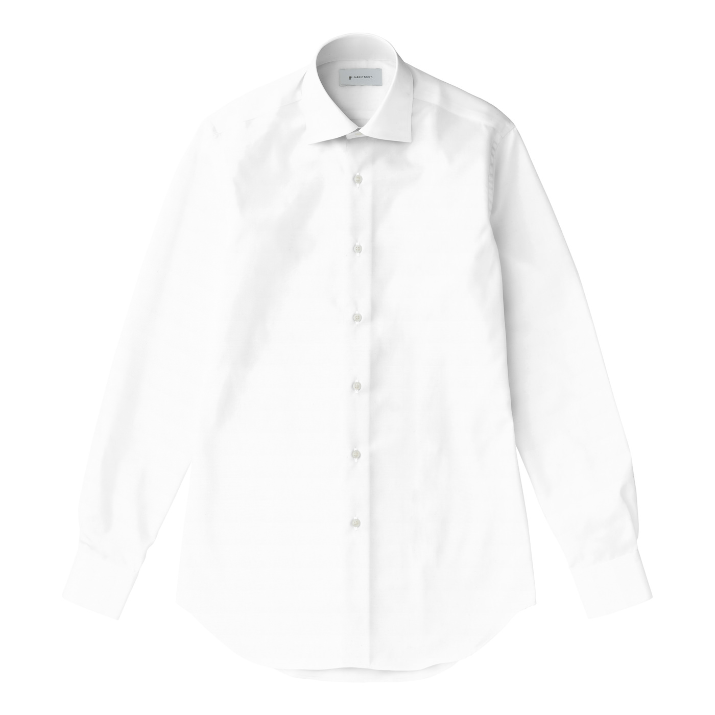 NON IRON QUICK DRY JERSEY ホワイト無地シャツ | FABRIC TOKYO 