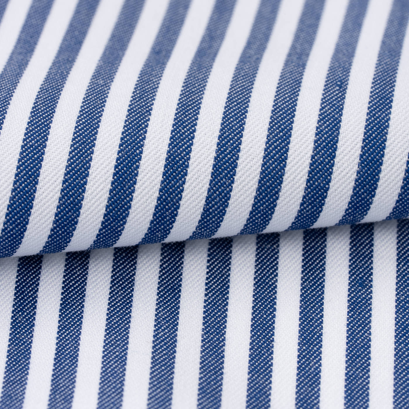 NON IRON BANSHU for DAILY ネイビーロンドンストライプシャツ
