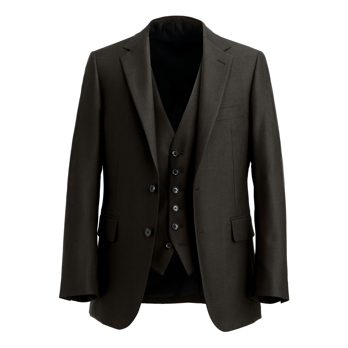 NIKKE MAF PREMIUM WOOL ダークブルーシャークスキンスリーピース  