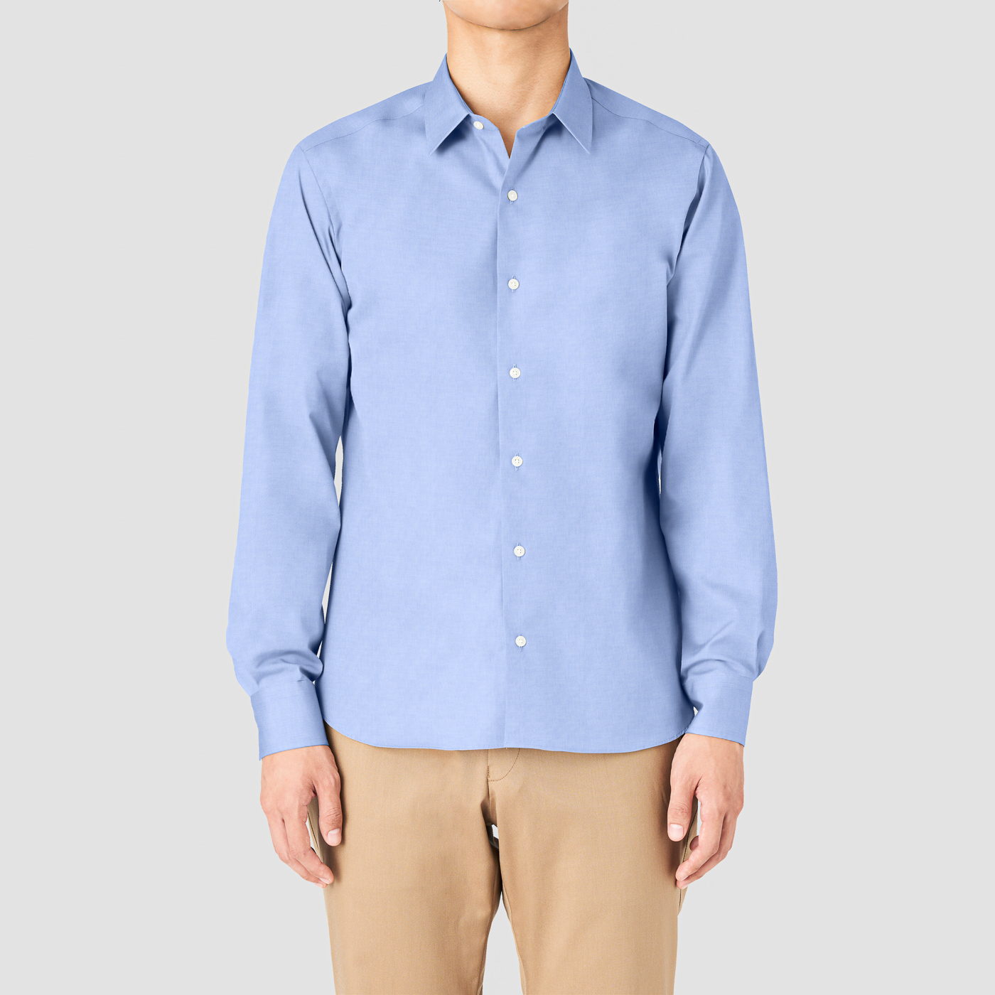 EASY CARE JAPAN SHIRT by BANSHU サックスピンオックスフォードタック