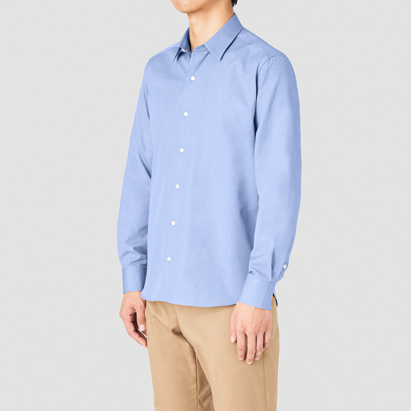 EASY CARE JAPAN SHIRT by BANSHU サックスピンオックスフォードタック