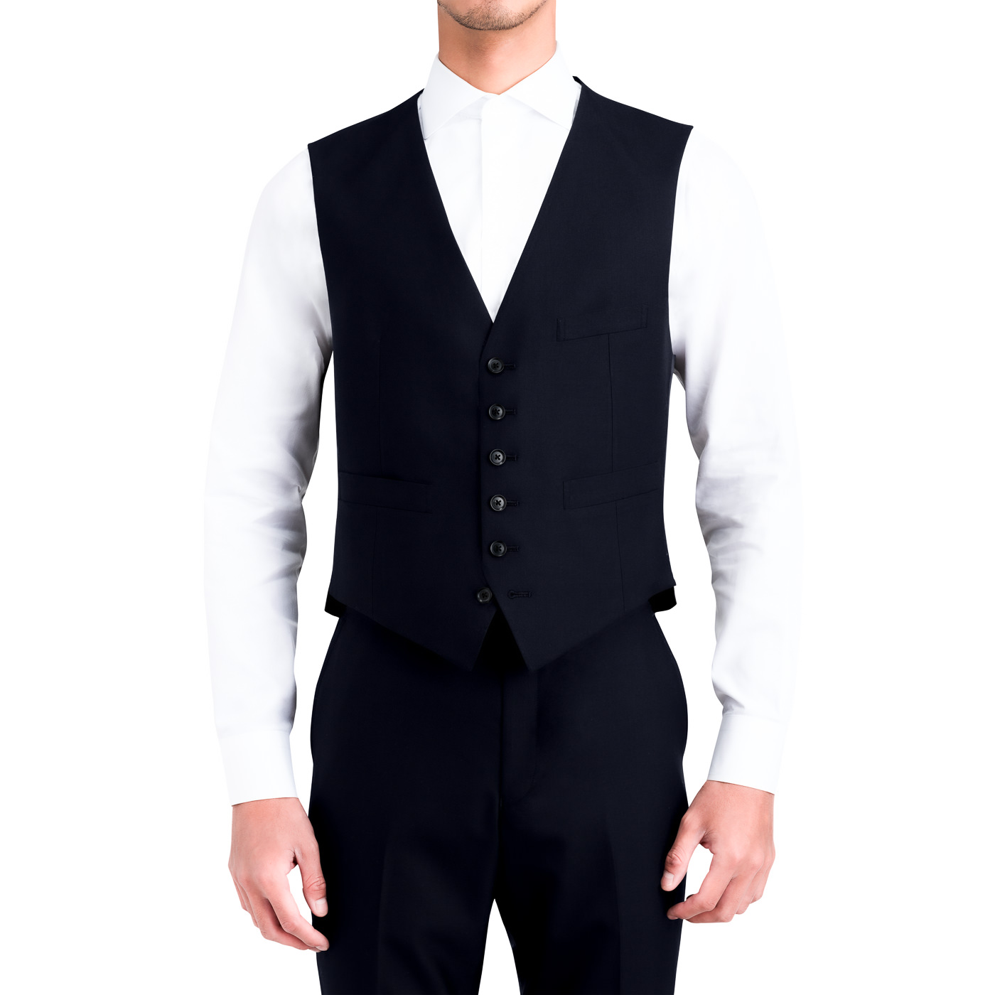 Ermenegildo Zegna ネイビーニットベスト 46サイズ　新品未使用 Ermenegildo Zegna ネイビーニットベスト 46サイズ 新品未使用
