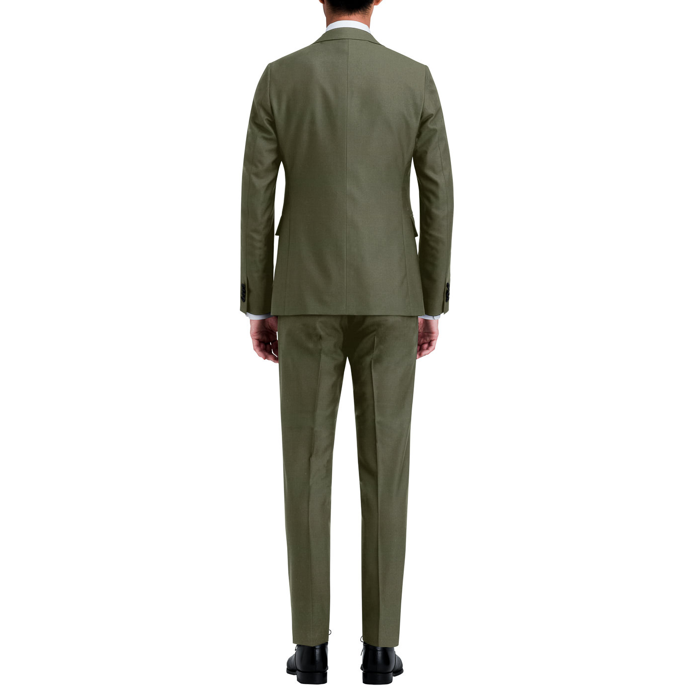 TOLLEGNO STRETCH PREMIUM WOOL ブラックキャバリーツイル