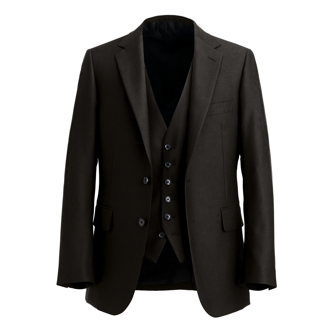 NIKKE MAF PREMIUM WOOL ダークブラウンシャークスキン