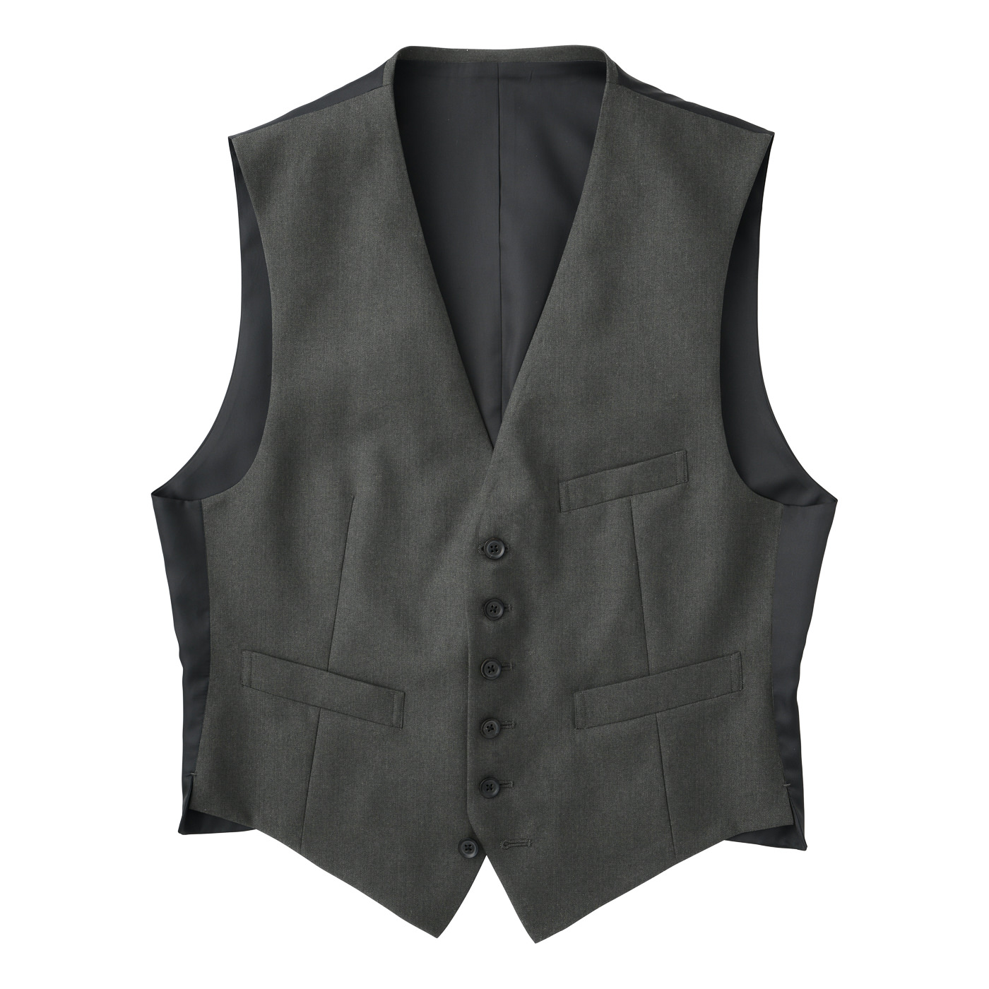 NIKKE MAF PREMIUM WOOL グレーツイルベスト | オーダースーツの