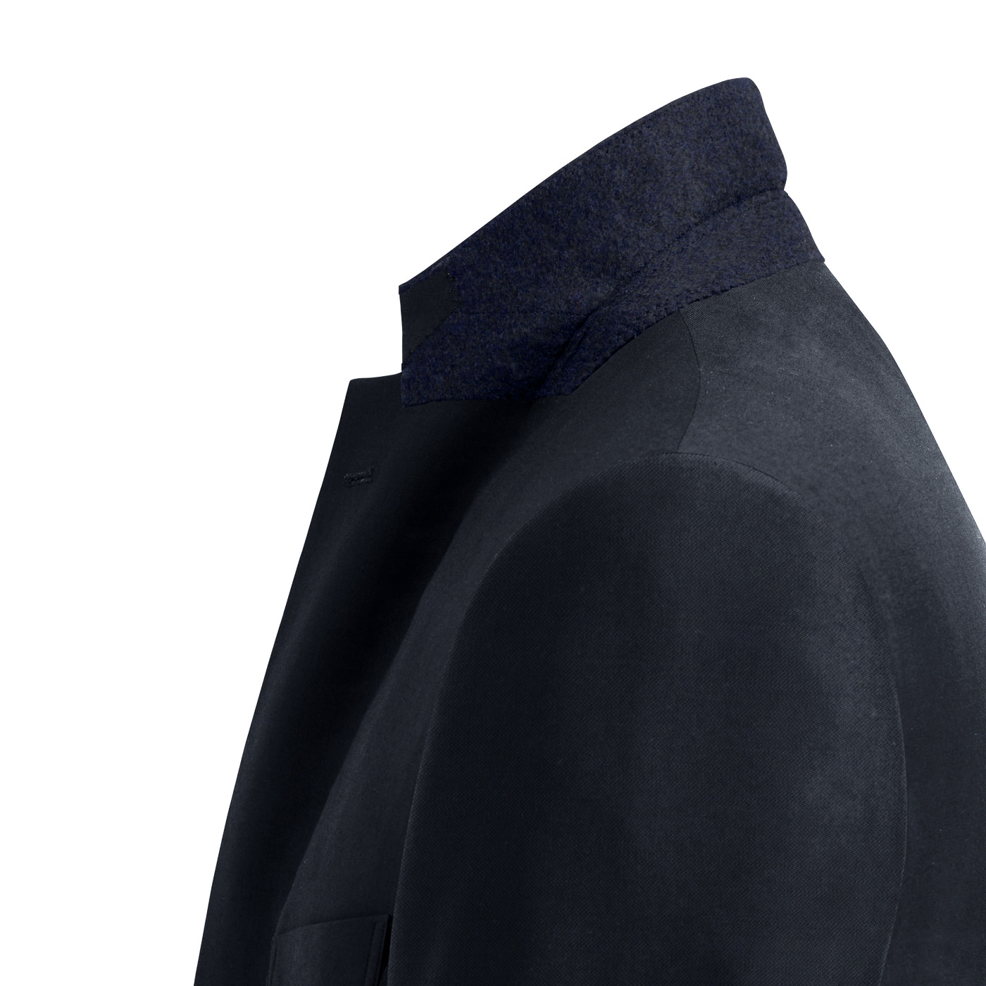FRATELLI TALLIA DI DELFINO PREMIUM WOOL ネイビーサテン FRATELLI TALLIA DI DELFINO PREMIUM WOOL ネイビーサテン