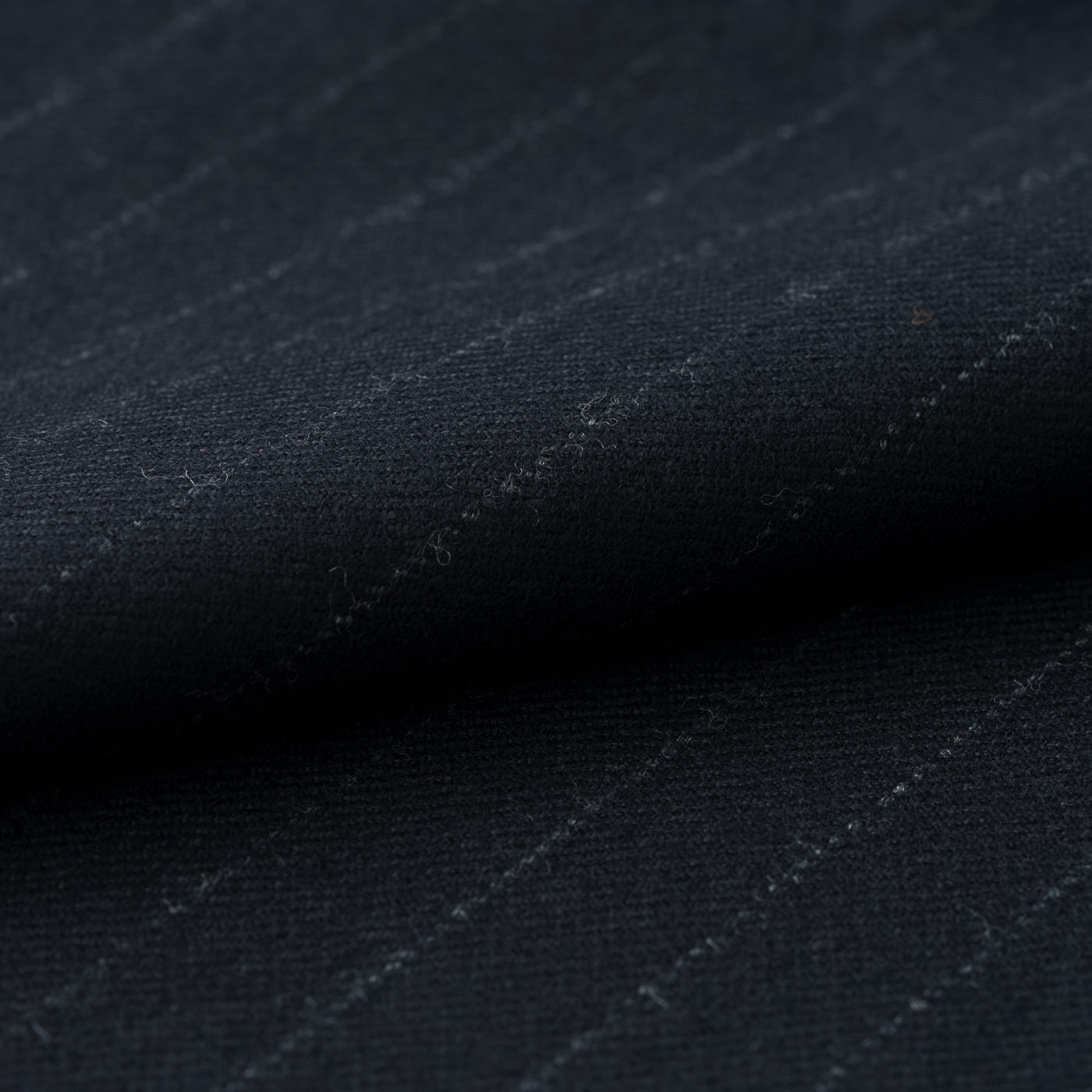 STRETCH FLANNEL by BISHU グレーネイビーフランネル