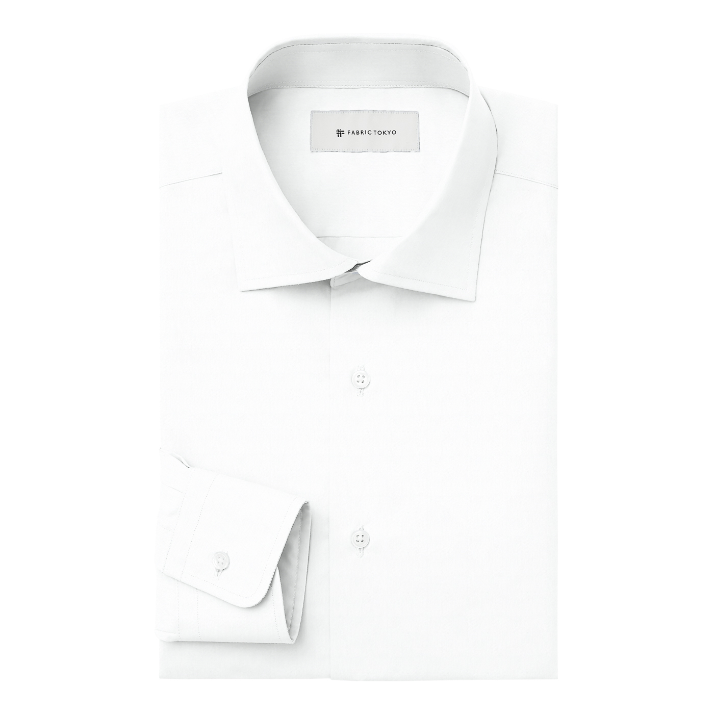 THOMAS MASON GOLD LINE PREMIUM COTTON ホワイトツイルシャツ