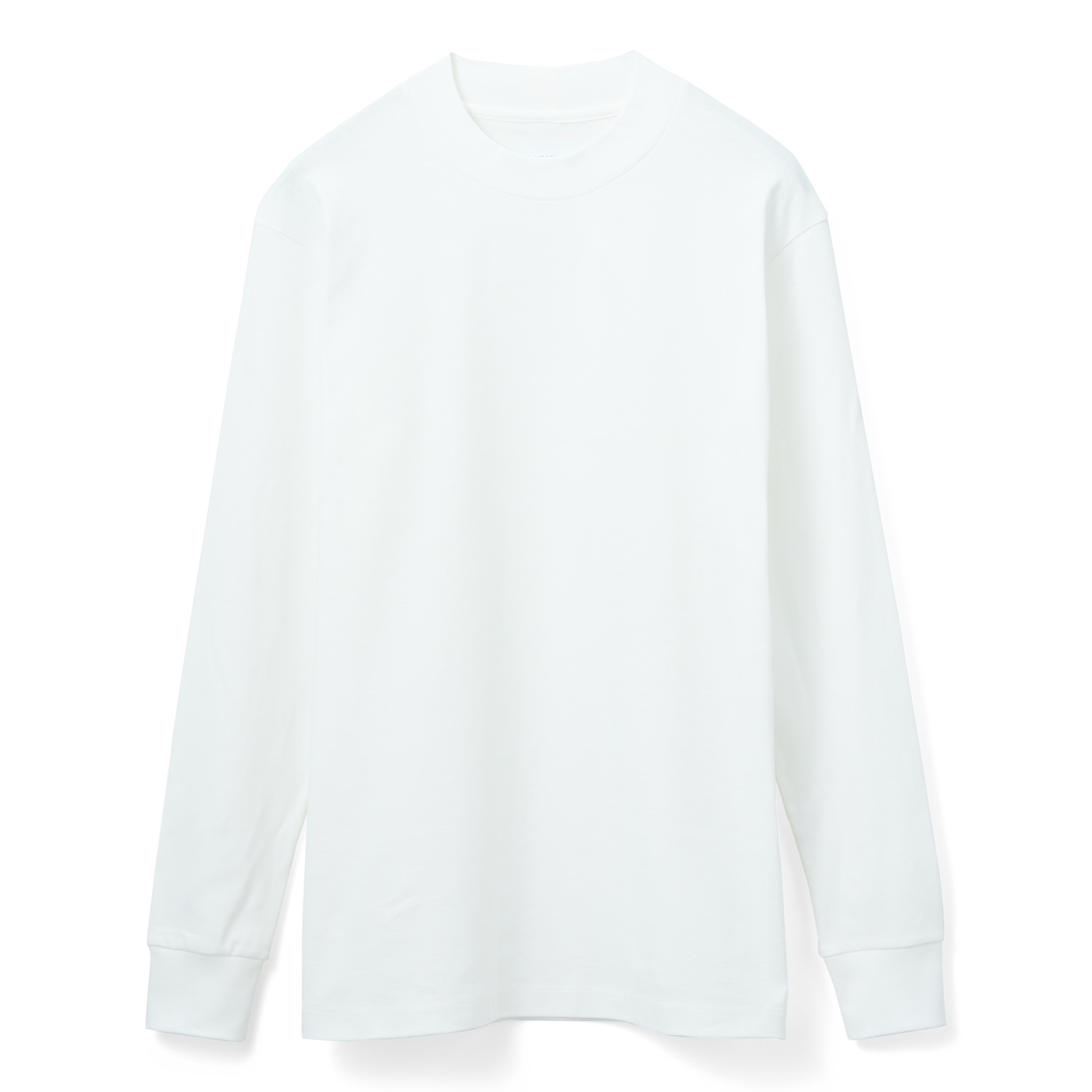 FABRIC TOKYO JOB T LONG-SLEEVE モックネック長袖Tシャツ ホワイト ...