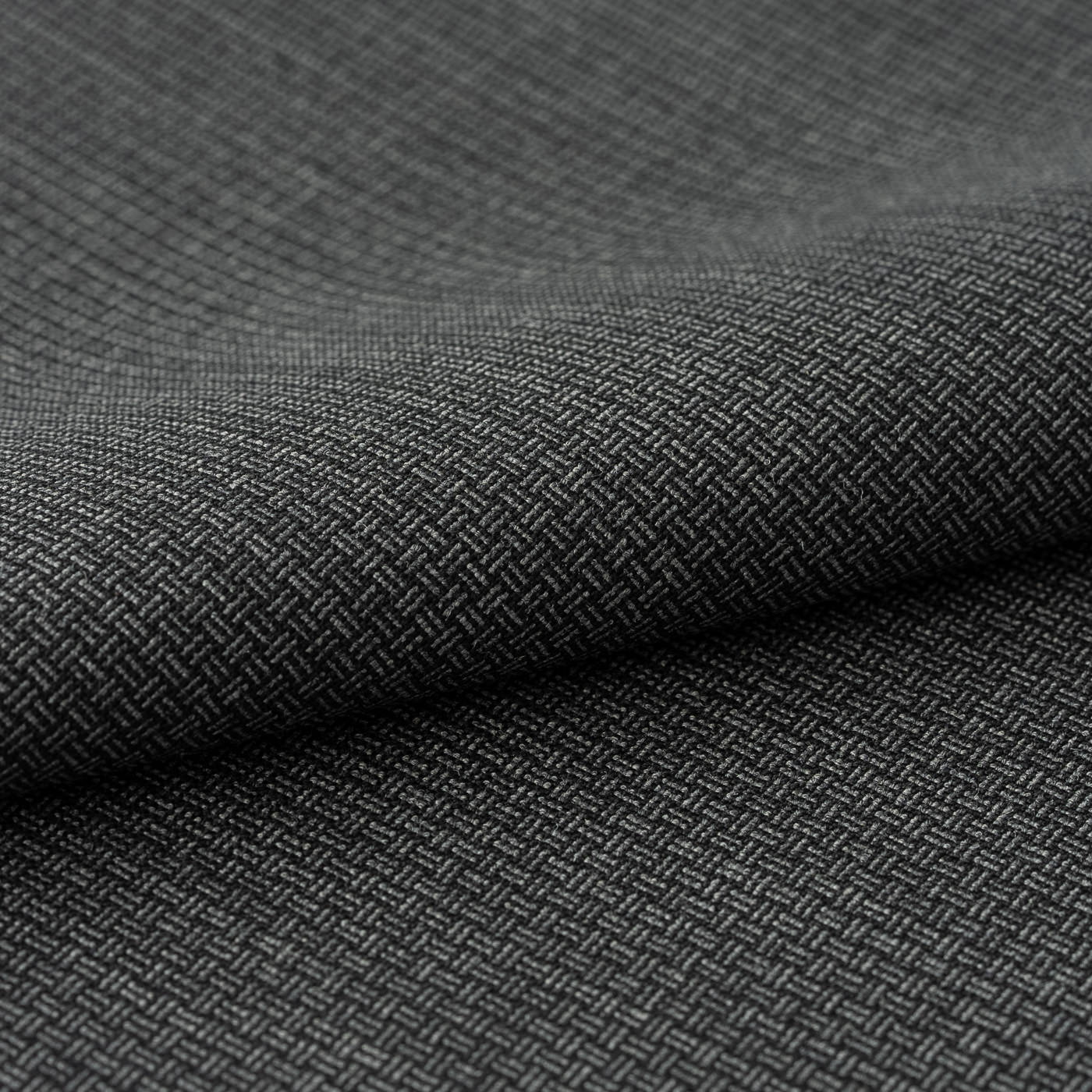 FLX WOOL WASHABLE グレーバスケットウィーブツーピーススーツ | FABRIC TOKYO