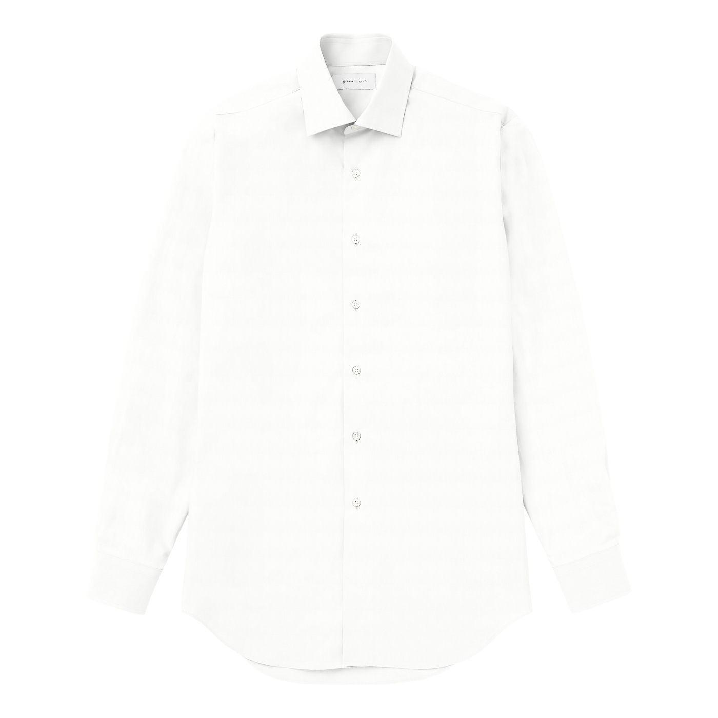COOLMAX LINEN ホワイトハケメシャツ | FABRIC TOKYO
