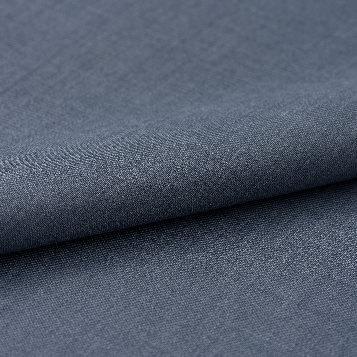 WASHABLE WOOL STRETCH ブルーグレーツイルビジネスカジュアル