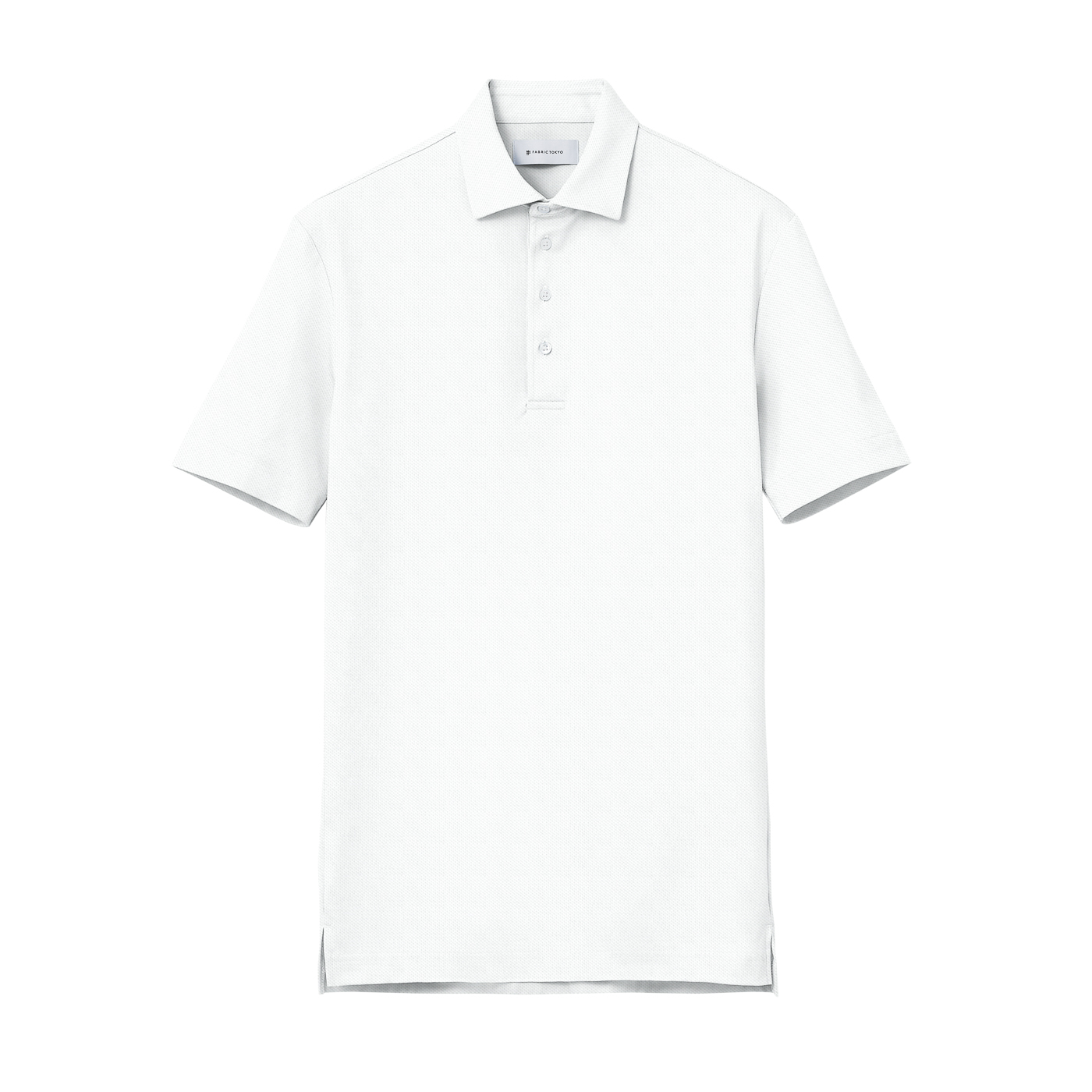 COOLMAX POLO ホワイトハニカムニットポロシャツ（半袖