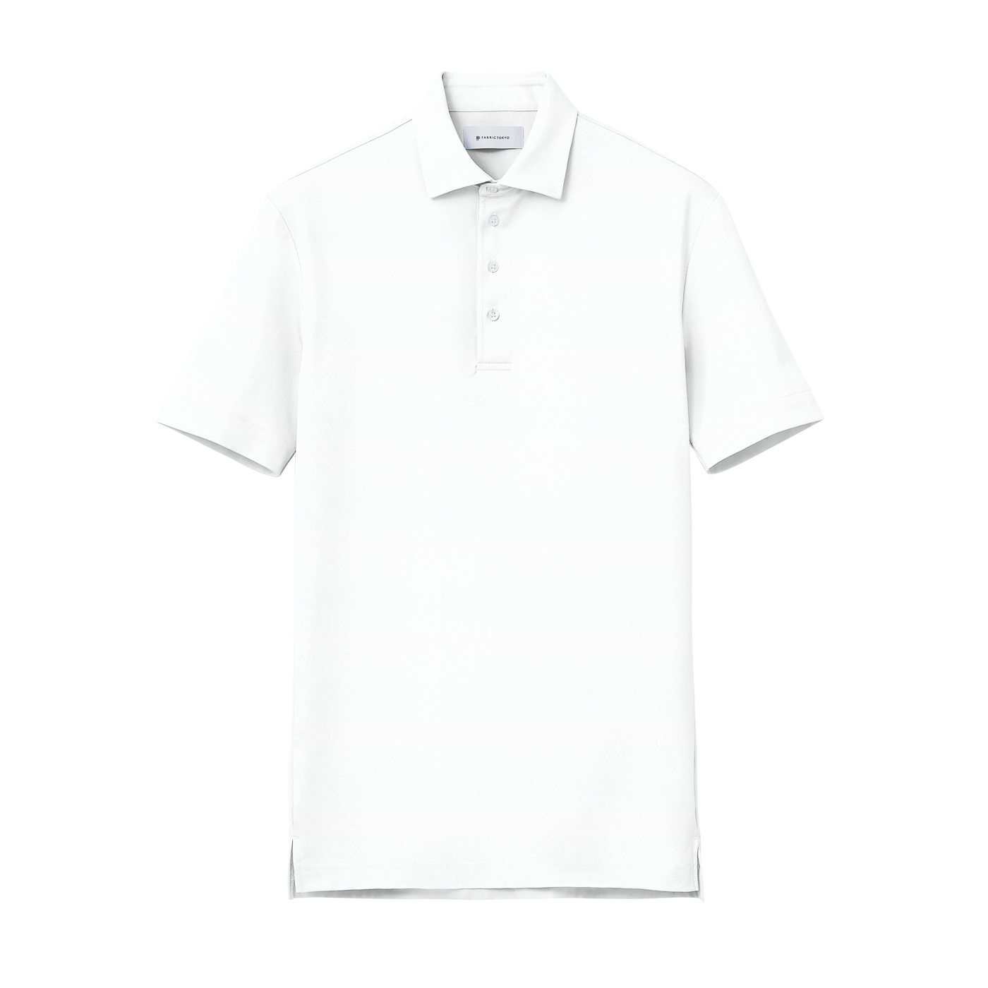 TOKYO VERDY UNITE POLO シャインホワイト無地ポロシャツ（半袖