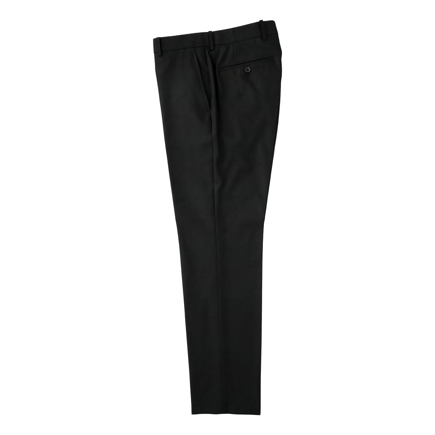 WASHABLE WOOL STRETCH ライトグレーツイルビジネスカジュアル