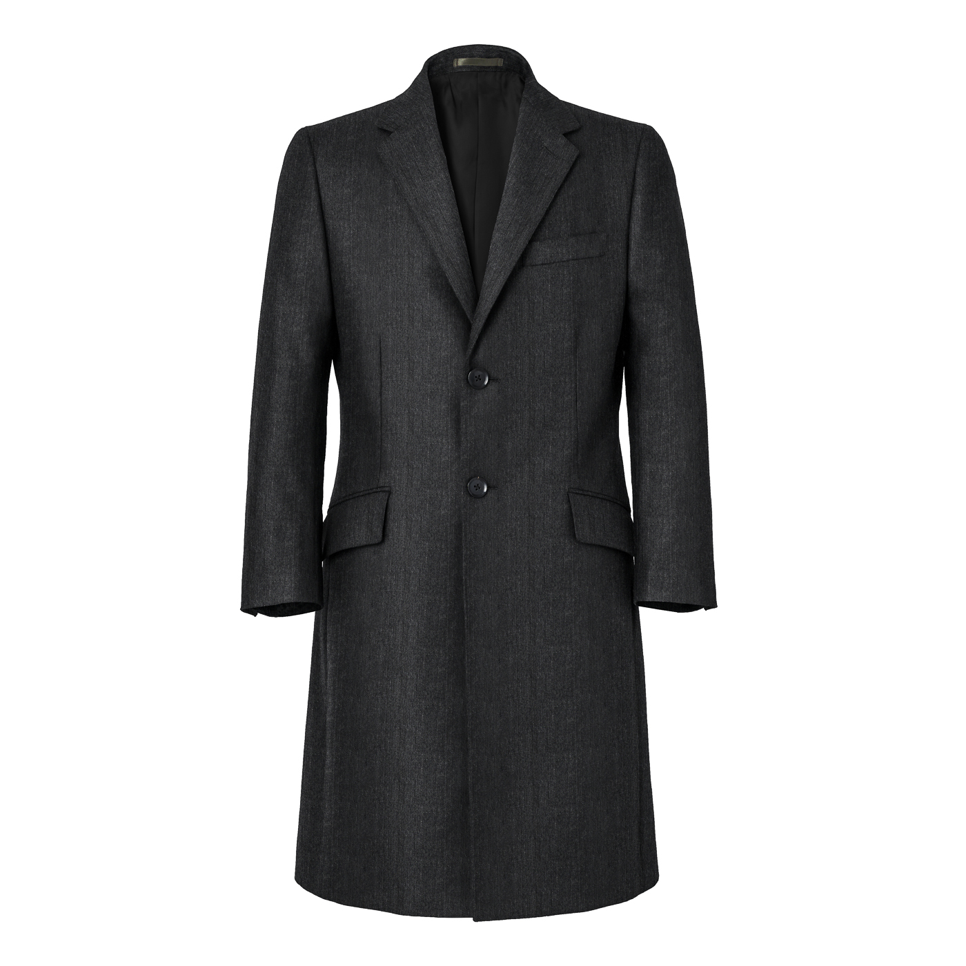 極美品 マニュエルリッツ チェスターコート 裏地マルチストライプ グレー L 極美品 マニュエルリッツ チェスターコート 裏地マルチストライプ グレー L