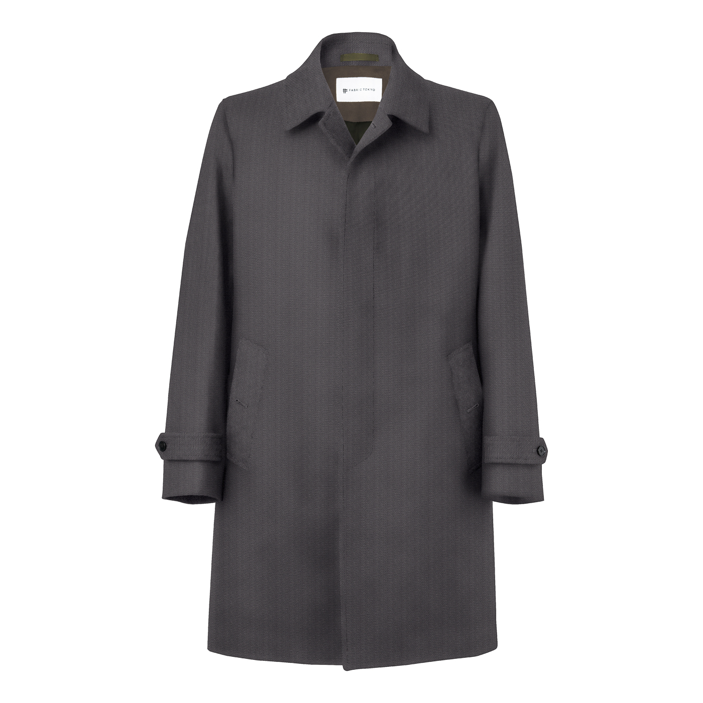FABRIC TOKYO：カルゼ ステンカラーコート FABRIC TOKYO：カルゼ ステンカラーコート
