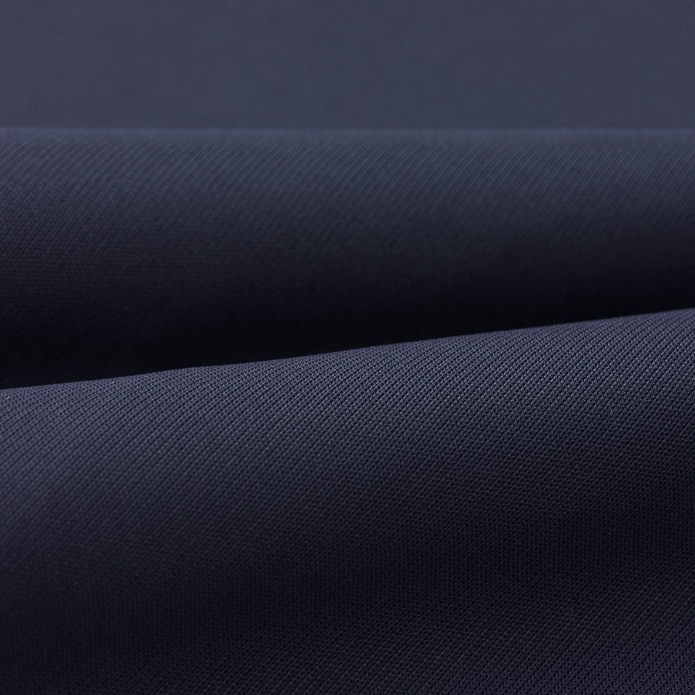 NON IRON QUICK DRY JERSEY ダークネイビー無地カジュアルシャツ