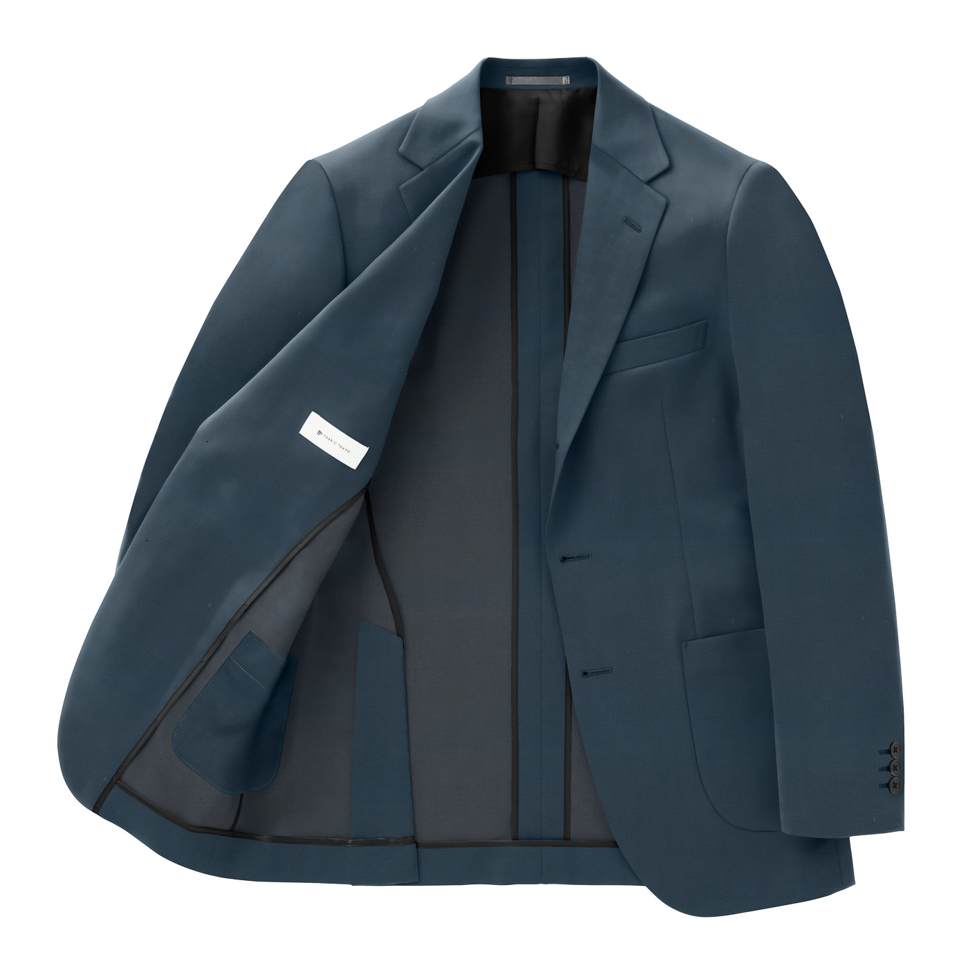 PREMIER JERSEY COTTON オブシディアンツイルビジネスカジュアル