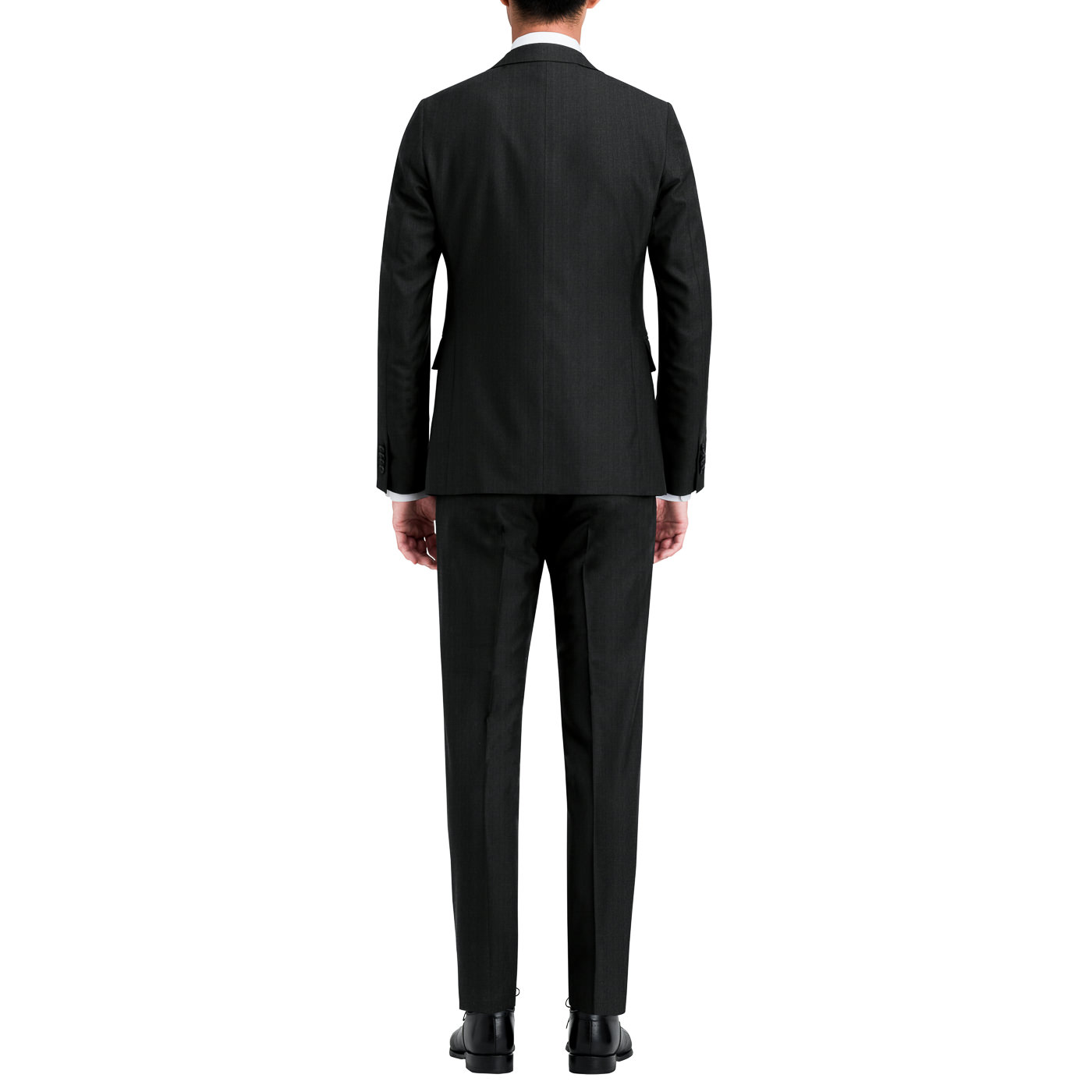 FORMAL JACQUARD ブラックペイズリースリーピーススーツ