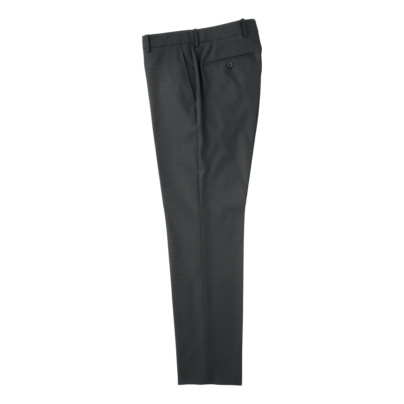 COOLMAX WOOL グレーグレンチェックスラックス | FABRIC TOKYO