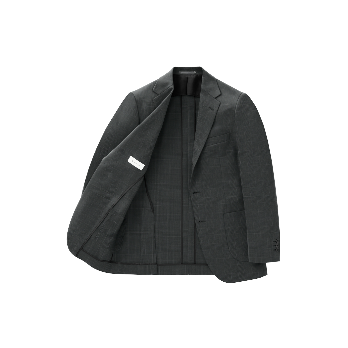 【2XL】美品✨KANSAI セットアップ ストライプ グレー STRETCH TRAVEL ライトグレー平織り無地ビジネスカジュアル