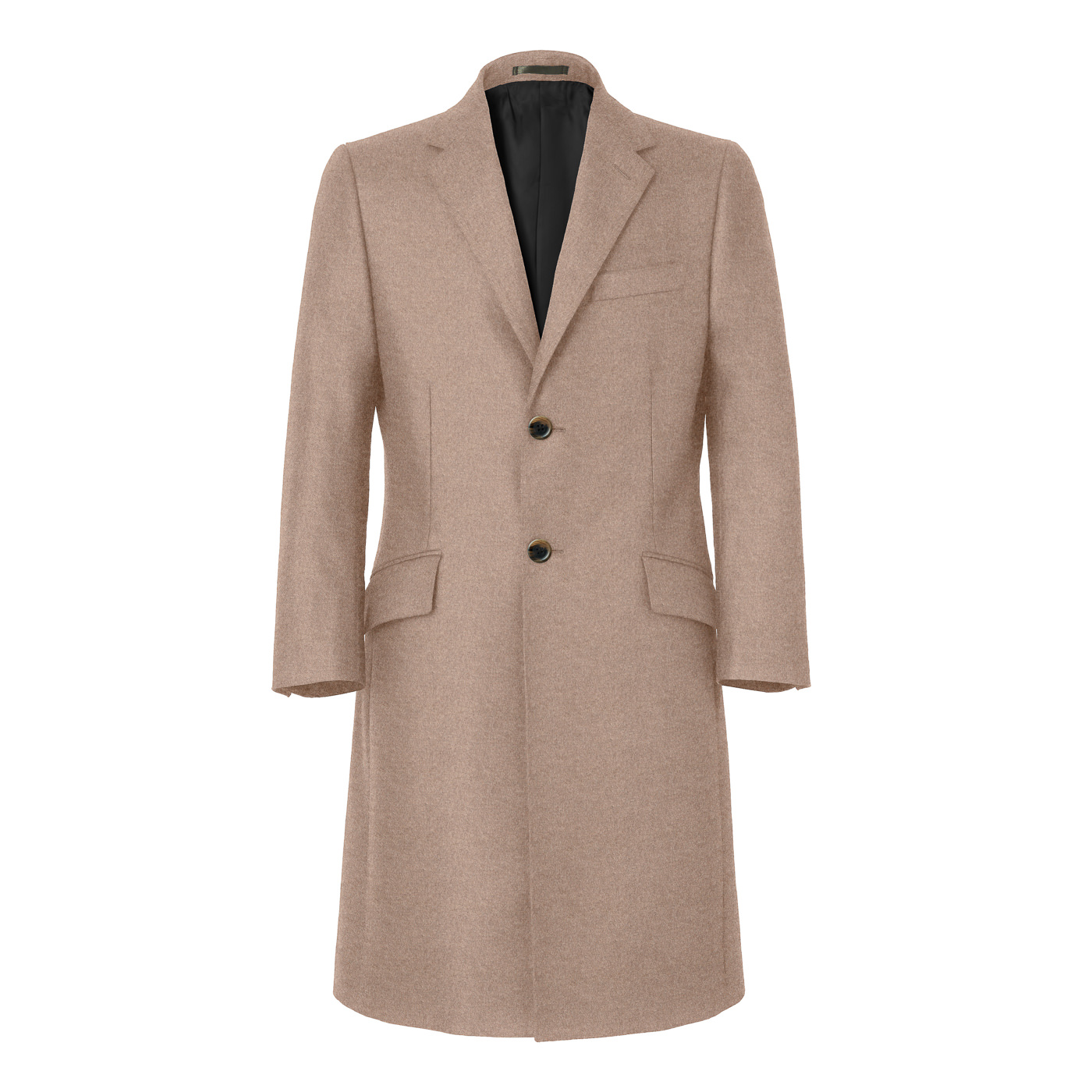 FABRIC TOKYO WORSTED FLANNEL トレンチコート グレー WORSTED FLANNEL