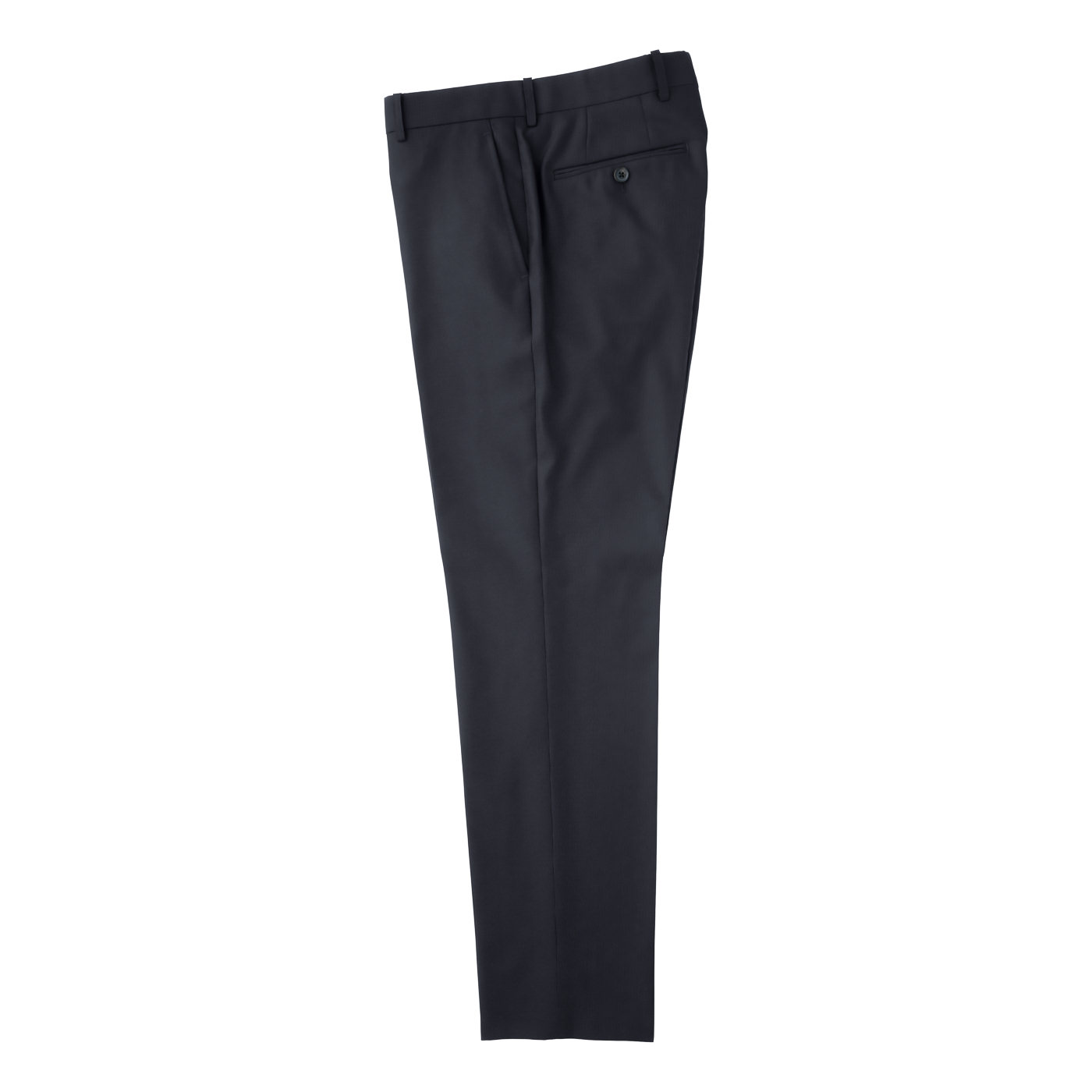 WASHABLE WOOL STRETCH ライトグレーツイルビジネスカジュアル