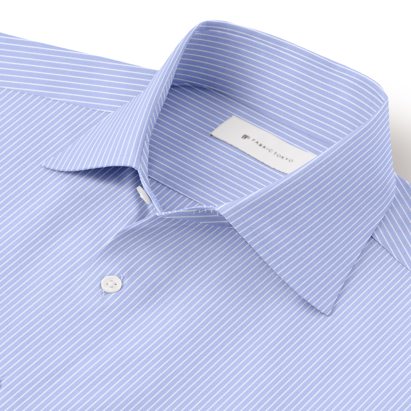 NON IRON QUICK DRY JERSEY サックスクラスターストライプ