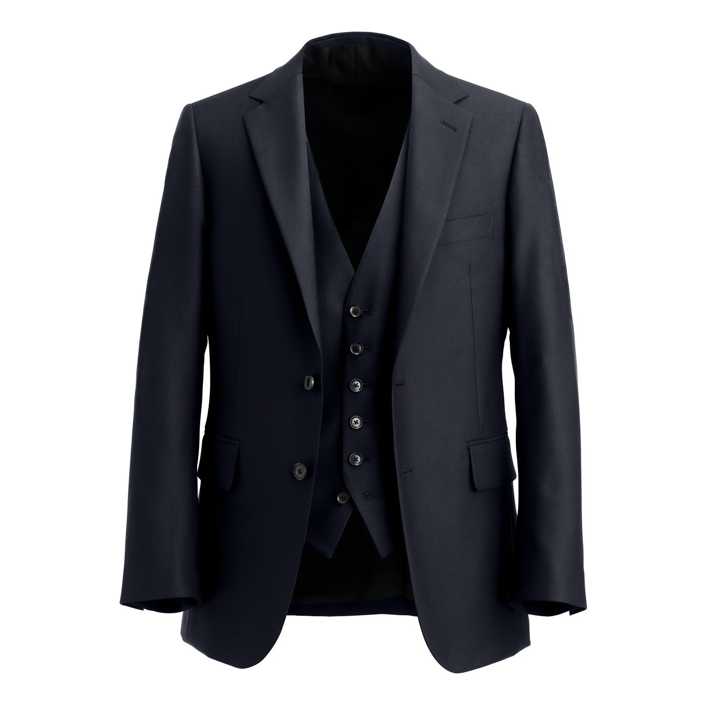 FRATELLI TALLIA DI DELFINO PREMIUM WOOL ネイビーツイル